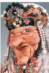 Baba Yaga Dyad Doll Face